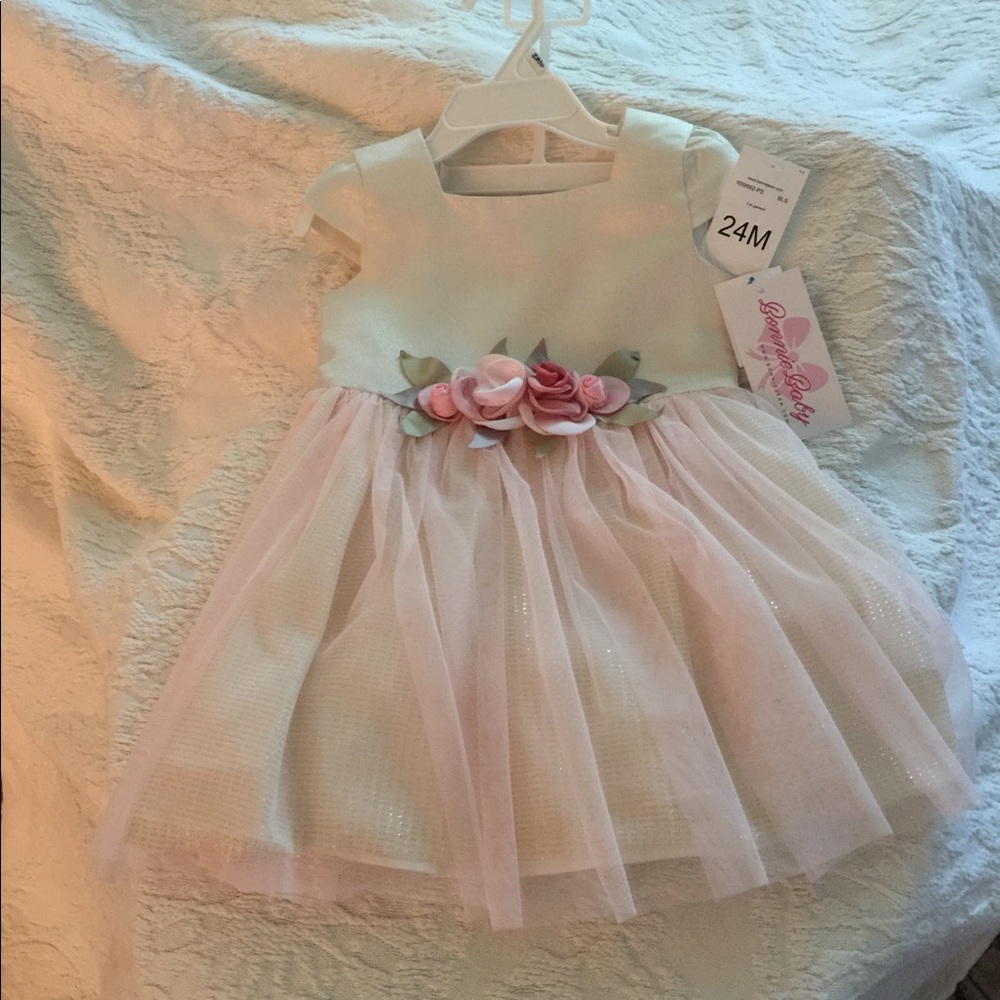 Bonnie Baby Size 24 Months. Party Dress - Picture 4 of 15